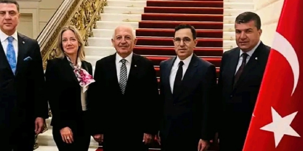 Şırnak TSO Başkanı Osman Geliş, Moskova Büyükelçisi Tanju Bilgiç’i ziyaret etti