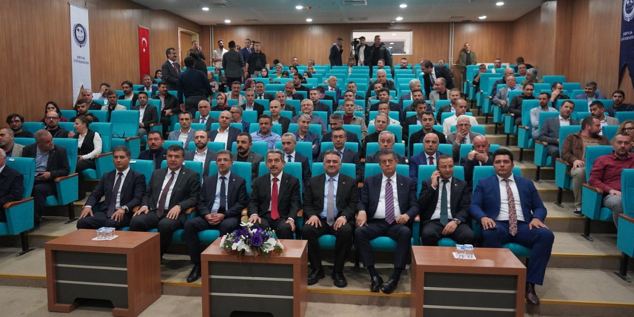 Türk Patent Başkanı Durak Şırnak’ta Konuştu: “Markalaşma ve Üretimle Güçlü Türkiye”