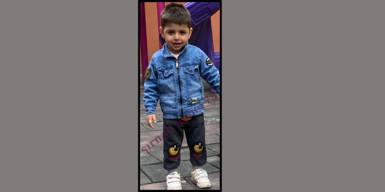 3 yaşındaki Şırnaklı çocuktan haber alınamıyor