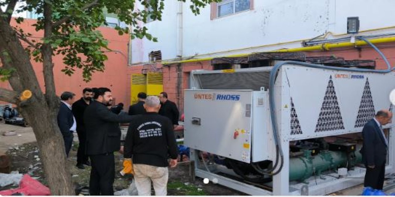 Şırnak Devlet Hastanesi’nde Hijyenik Klima Sistemi Kurulumu Sürüyor