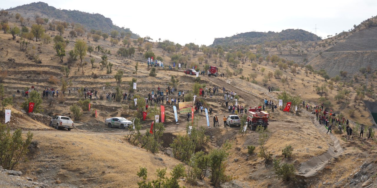 Şırnak’ta “Geleceğe Nefes” Seferberliği: 2 Bin Fidan Toprakla Buluştu
