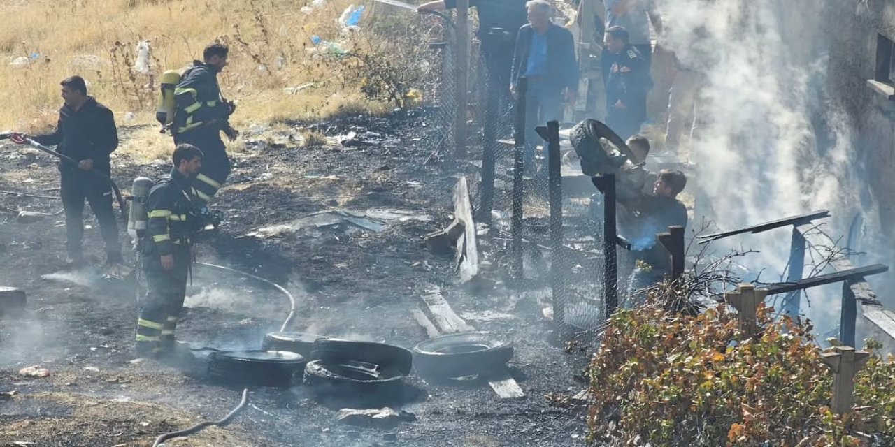Şırnak’ta Korkutan Yangın