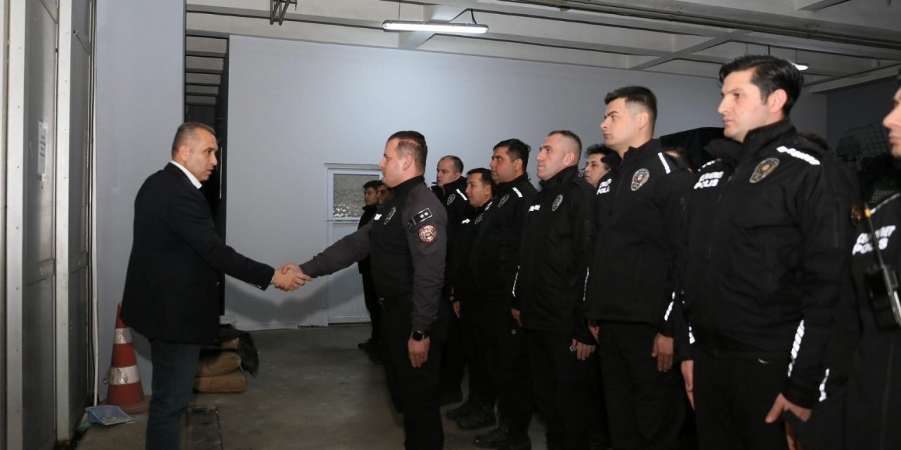 Şırnak İl Emniyet Müdürü Sazak’tan Gece Mesaisi