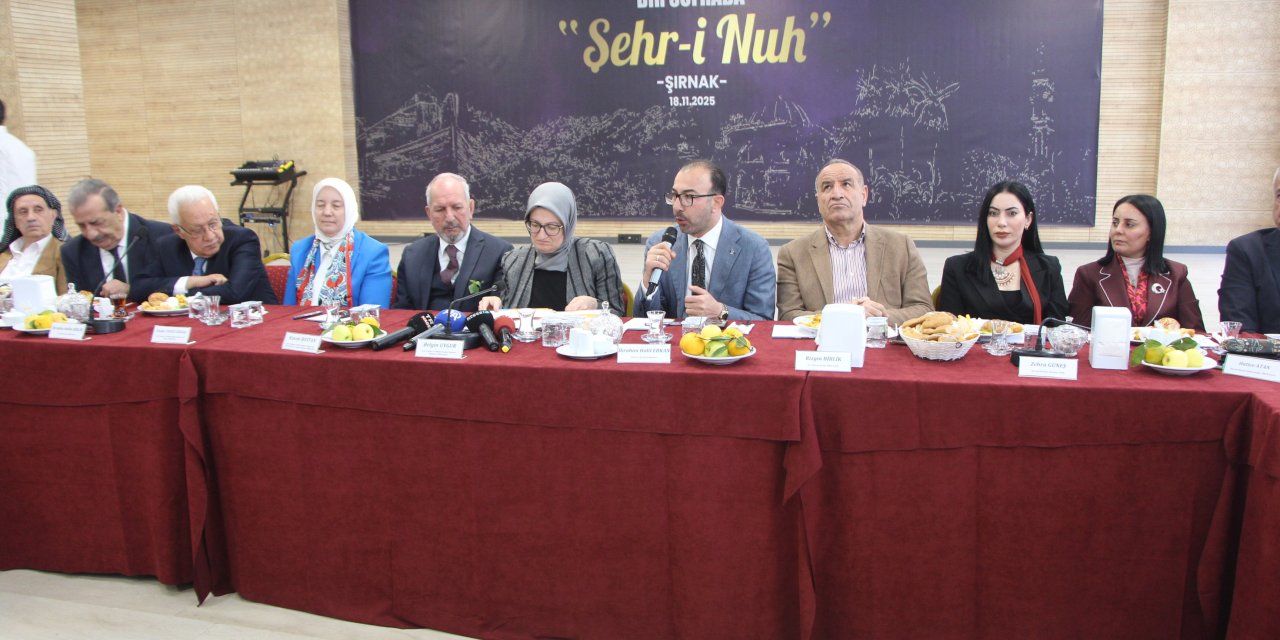 Şırnak’ta “Bir Sofrada Şehr-İ Nuh” Programı Düzenlendi