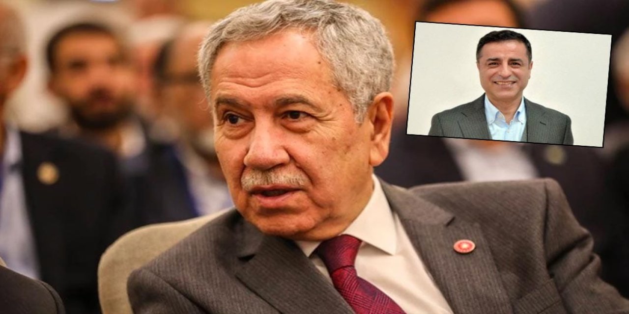 Arınç’tan kendisini yalanlayan Demirtaş’a cevap: Sözlerimin arkasındayım