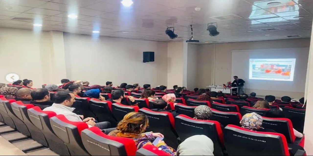 Şırnak Devlet Hastanesi’nde Personellere Yangın Eğitimi Verildi