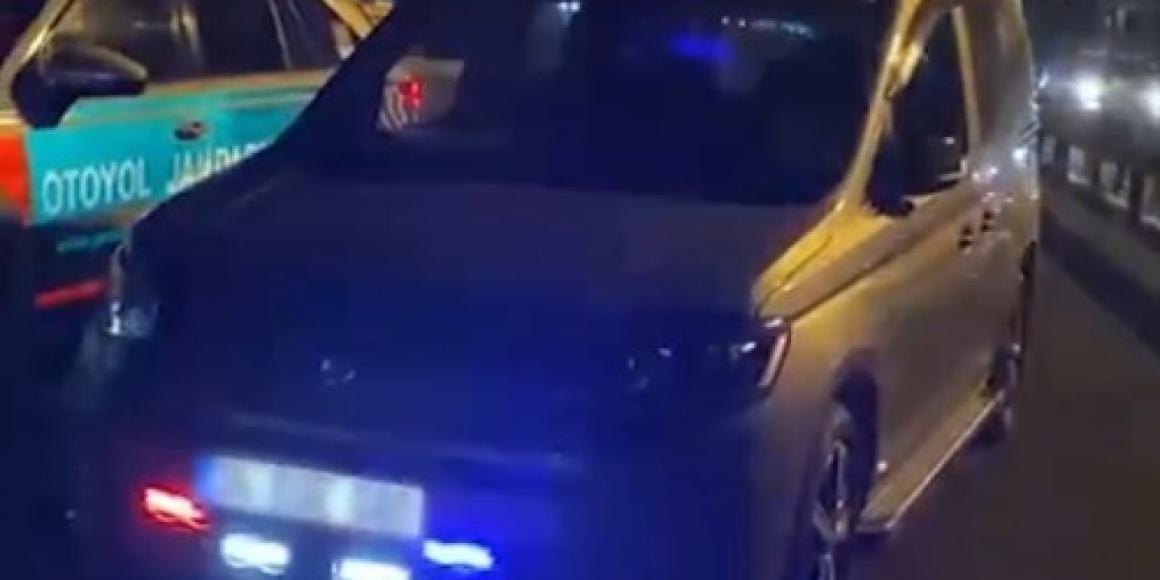 Aracına çakar takan sürücüye 138 bin TL ceza kesildi