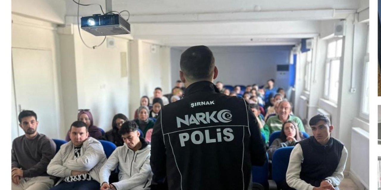 Şırnak’ta Narko Gençlik Projesi Kapsamında Üniversite Öğrencilerine Uyuşturucuyla Mücadele Eğitimi