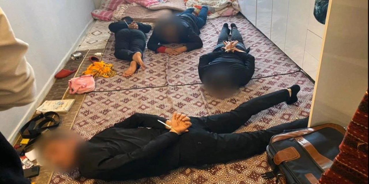 Telefonla milyonlarca liralık dolandırıcılık yaptılar! Operasyonla 9 kişi yakalandı