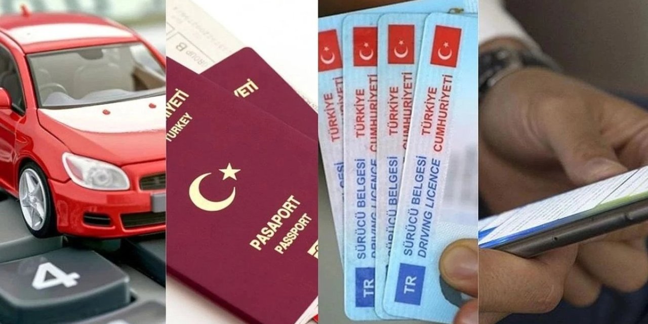 Ehliyet, Pasaport, Trafik Cezaları ve MTV 2026 Tarifesi Açıklandı! Yeni Zamlar Belli Oldu