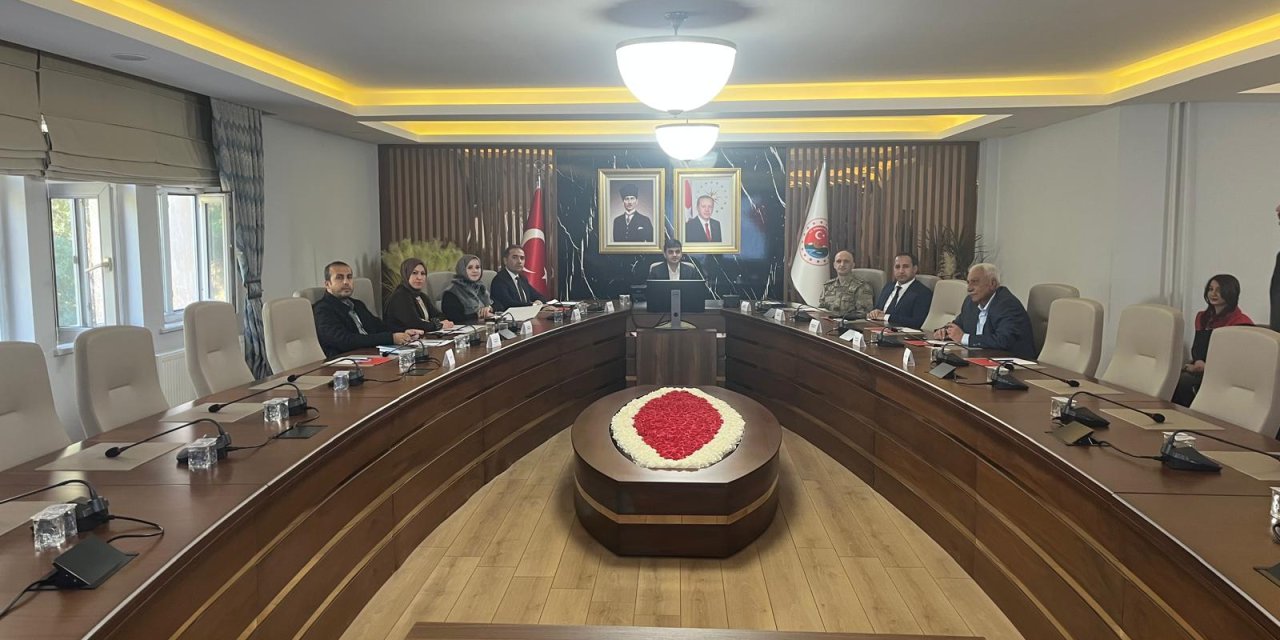 Şırnak’ta Mera Alanlarının Korunması İçin İl Mera Komisyonu Toplandı