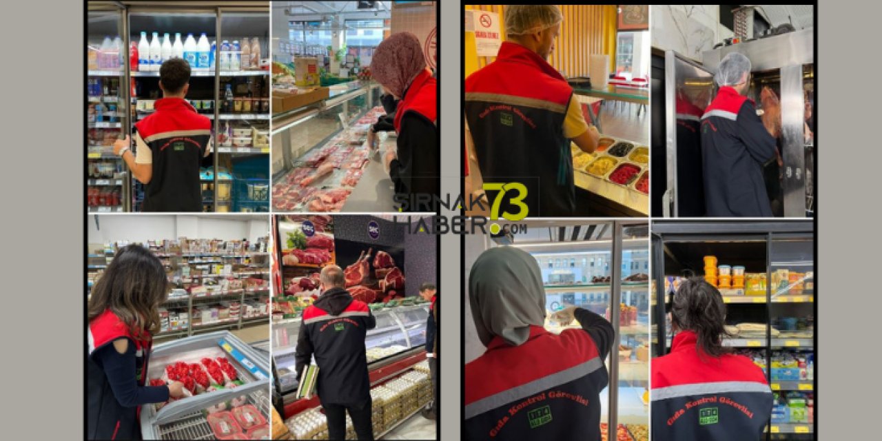 Şırnak'ta Zehirlenme Olaylarına Karşı Denetimler Sıklaştı