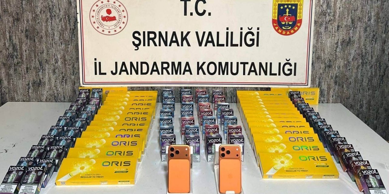 Şırnak’ta Jandarmadan Dev Operasyon: 10 Milyonluk Kaçak Malzeme Ele Geçirildi