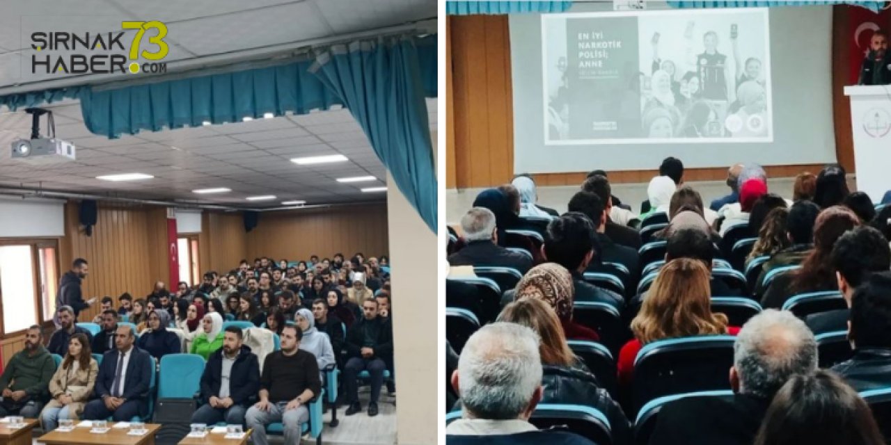 Uludere’de Öğretmenlere Bağımlılıkla Mücadele Eğitimi Verildi