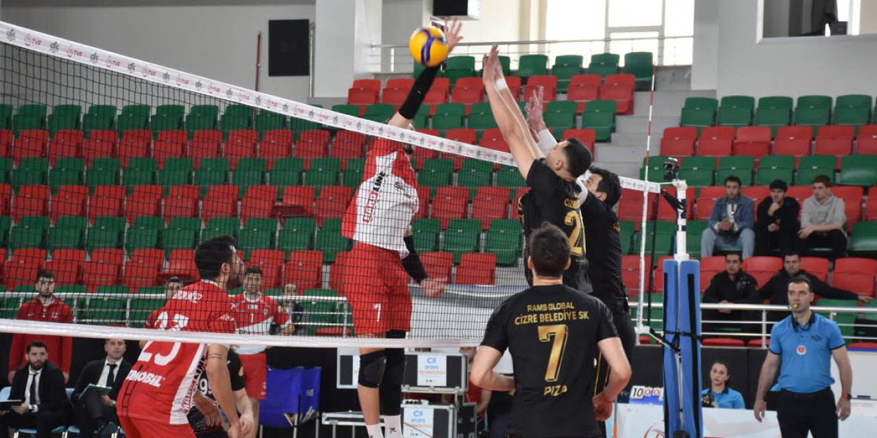 Cizre Belediyespor 8.haftayı da mağlubiyet ile kapattı