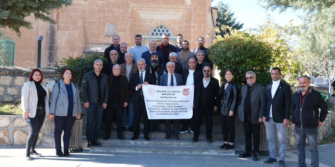 Siirt’te 4. Anadolu Basın Buluşması: Türkiye’nin Dört Bir Yanından Gazeteciler Kadim Şehirde Bir Araya Geldi