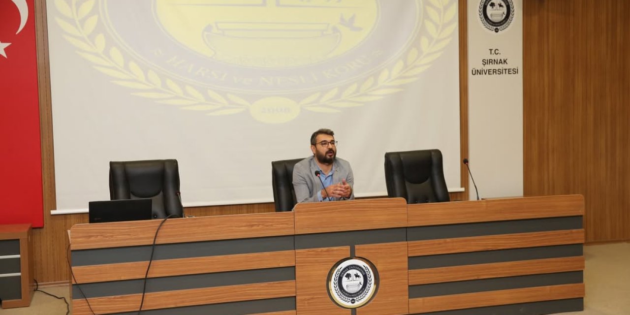 “İçkinlik Etiği Bağlamında Doğayı Yeniden Düşünmek” Semineri Şırnak Üniversitesinde Gerçekleştirildi