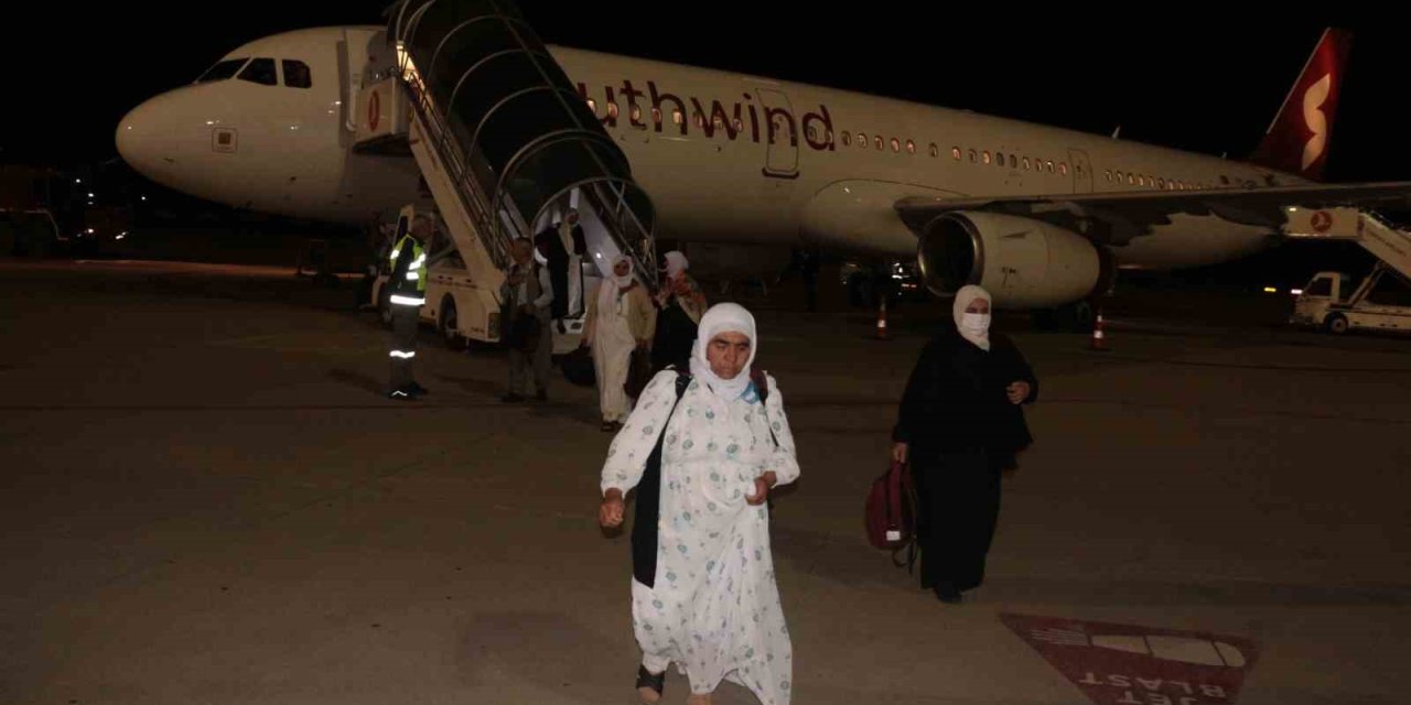 Suudi Arabistan’dan Şırnak’a İlk Uçak Seferi Gerçekleşti