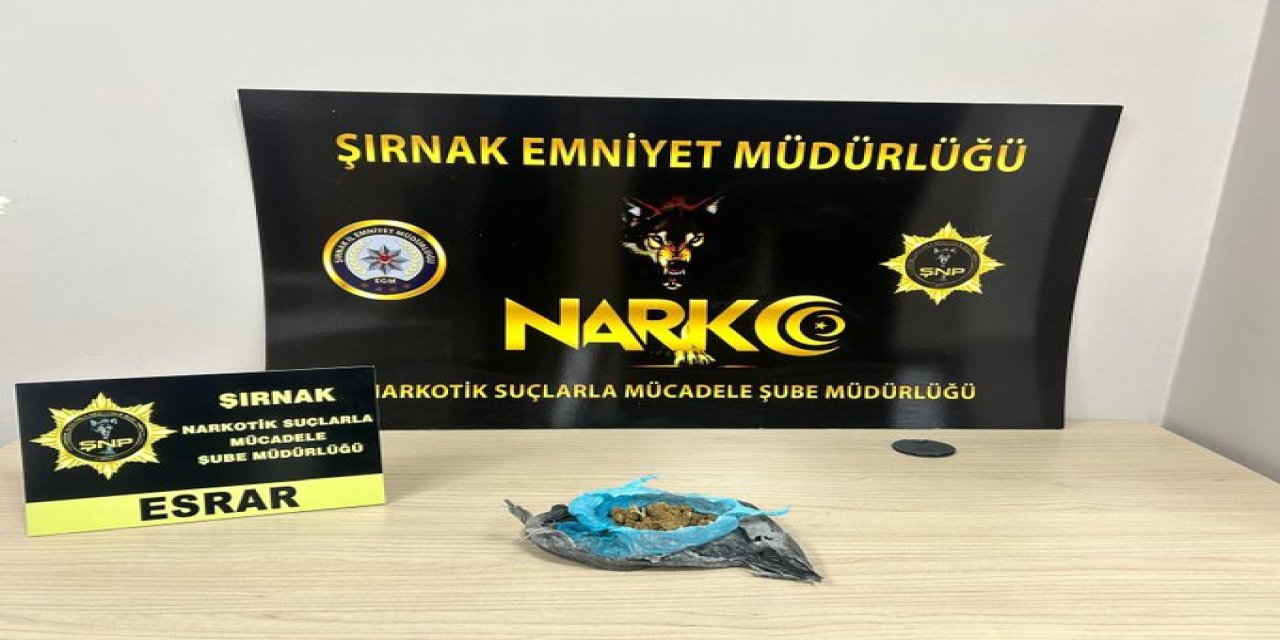 Şırnak’ta Uyuşturucu Tacirine Suçüstü: 45 Genci Zehirlemekten Son Anda Durduruldu