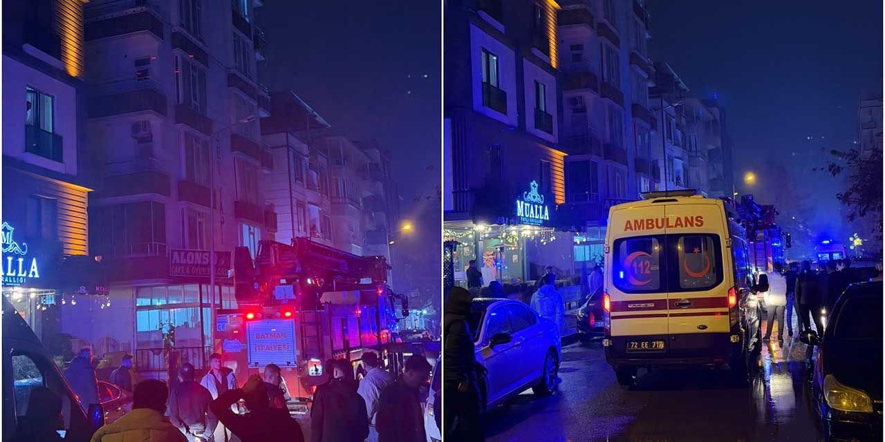 Batman’da cinnet getiren şahıs, evinin eşyalarını sokağa fırlattı