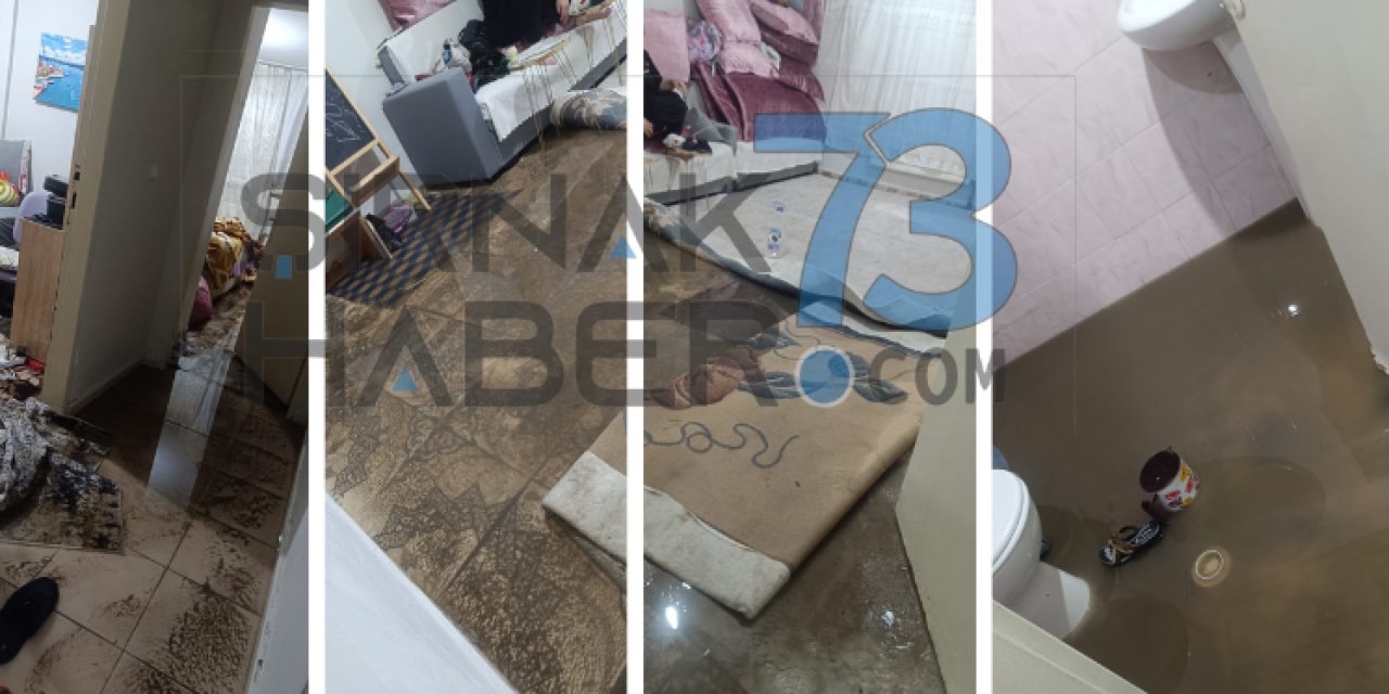 Şırnak’ta Evi Sular Altında Kalan Aile İsyan Etti: “Aradığımız Hiçbir Kurum Yardım Etmedi”