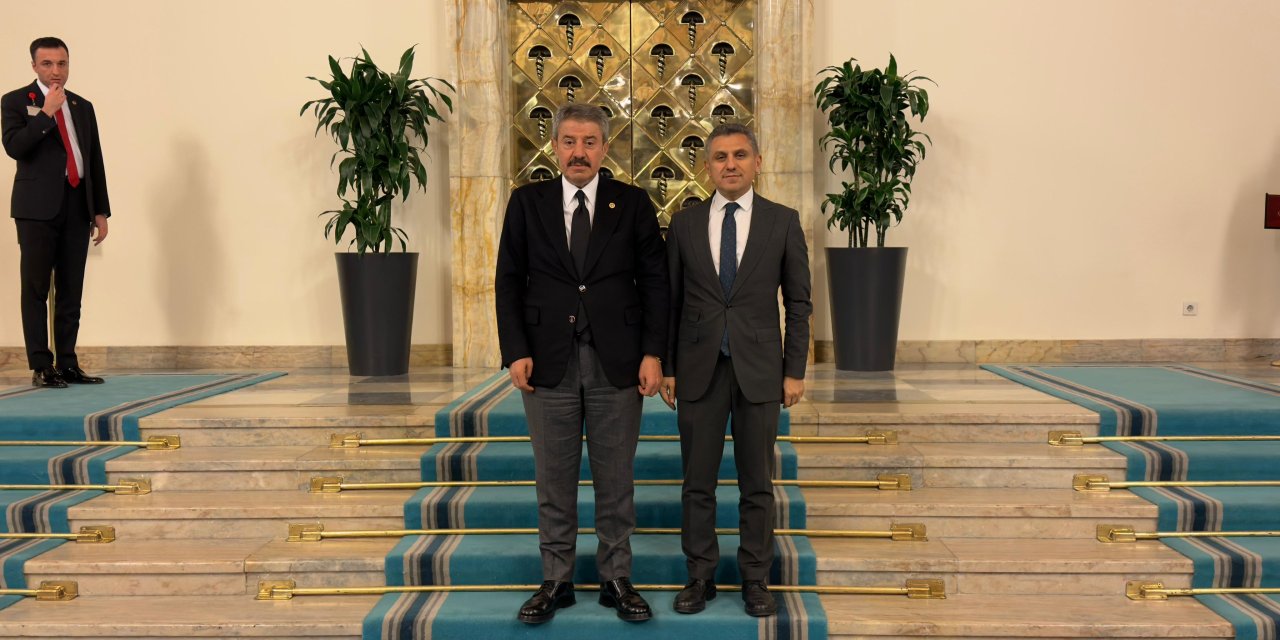 Şırnak Milletvekili Tatar, yeni İl Milli Eğitim Müdürünü Meclis’te ağırladı