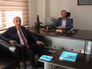 Akçakale Belediye Başkanı Yalçınkaya'dan AA Şanlıurfa Bürosuna ziyaret