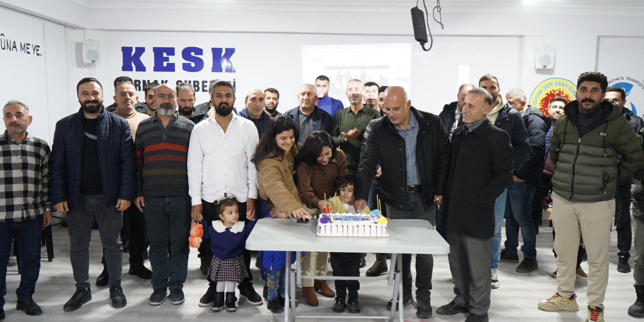 KESK’in 30. Kuruluş Yıldönümü Şırnak’ta Coşkuyla Kutlandı!