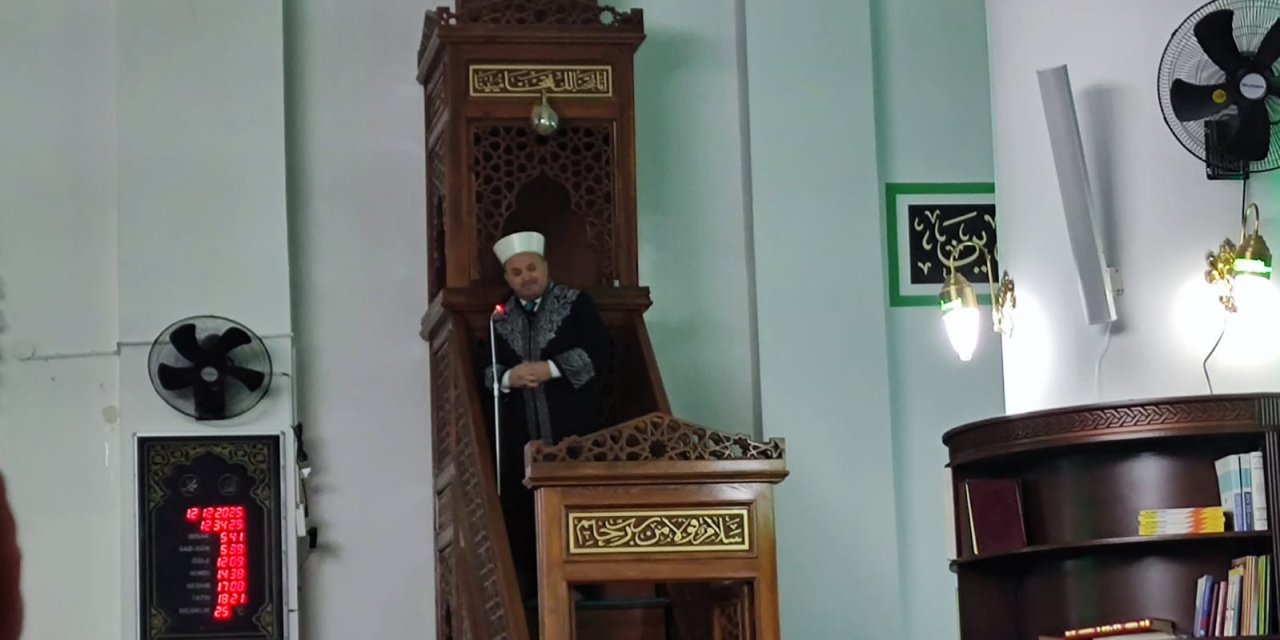 Müftü Örnek, Ulu Cami’de Minberden Duyurdu: Tayini Çıktı! İşte Yeni Görevi