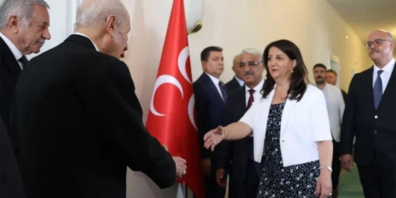 DEM Parti'den Bahçeli'ye ziyaret