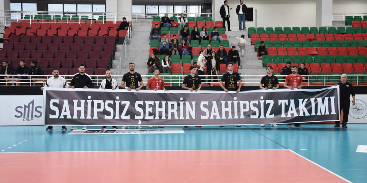 Cizre ekibi Galatasaray maçında sahaya çıkmadı