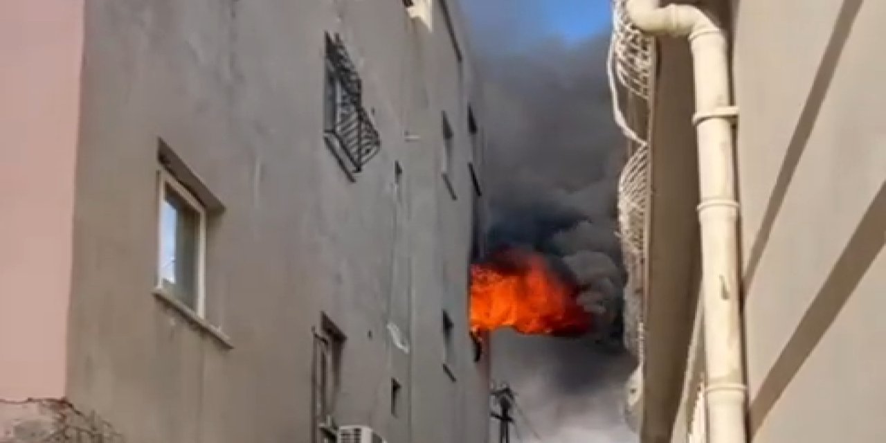 Cizre’de Ev Yangınına İtfaiyeden Hızlı Müdahale