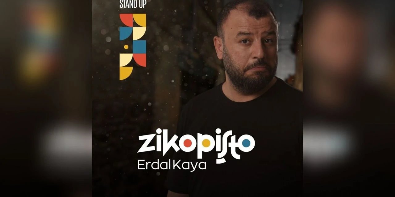 Erdal Kaya’dan Şırnak’ta Kahkaha Dolu Gece: “Zikopişto” Stand-Up Gösterisi 25 Aralık’ta Sahne Alıyor