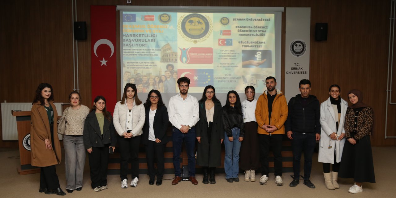 19 Aralık’ta Başlıyor, Şırnak Üniversitesi’nde Erasmus+ Başvuru Süreçleri