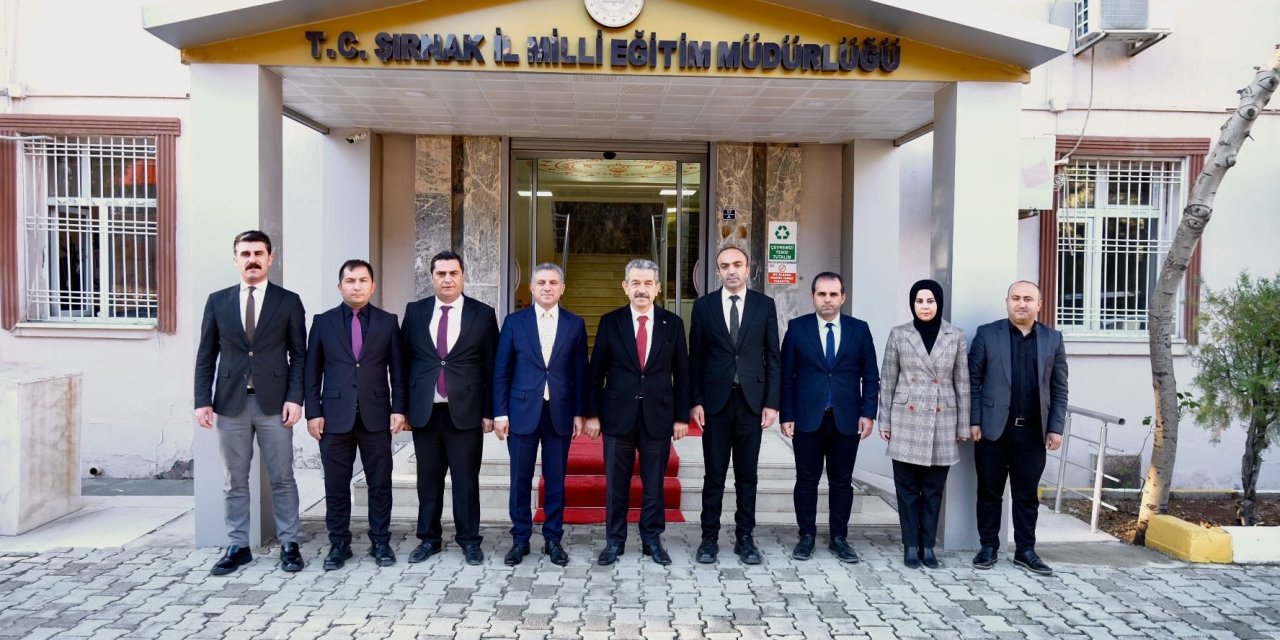 Vali Birol Ekici’den İl Milli Eğitim Müdürü İdris Nas’a Hayırlı Olsun Ziyareti