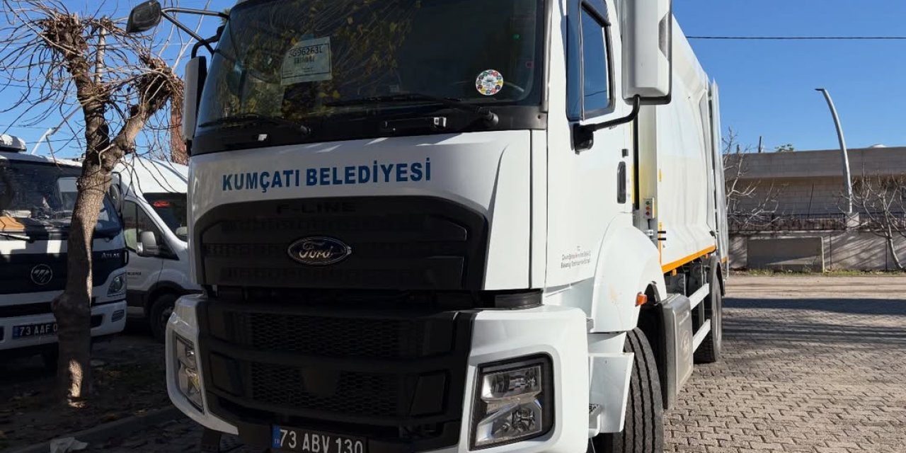 Kumçatı Belediyenin Araç Filosu Yeni Çöp Kamyonuyla Güçlendirildi