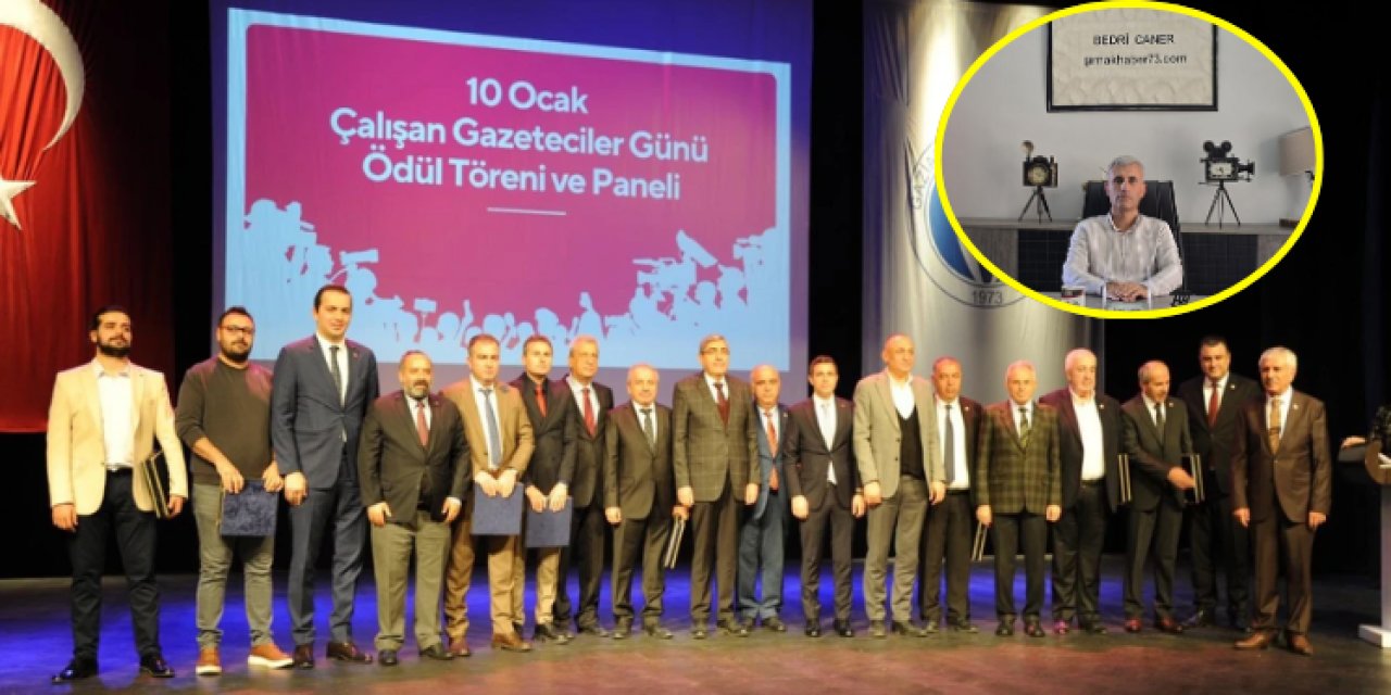 Güneydoğu'da Gazeteci Ödül Sahipleri Belli oldu: Şırnak Haber'den Caner, Ödüle Layık Görüldü