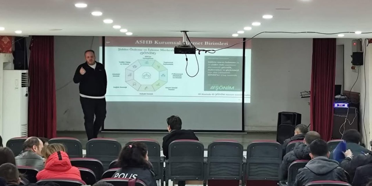 Beytüşşebap’ta “Kadına Yönelik Şiddetle Mücadele” Eğitimi Verildi