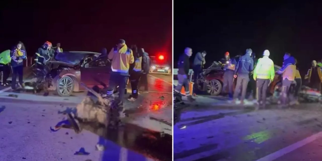 Polisin "Dur" İhtarına Uymadı! Katliam Gibi Kazada 5 Kişi Hayatını Kaybetti