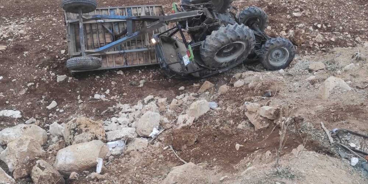 Şırnak’ta traktör devrilmesi sonucu 12 kişi yaralandı