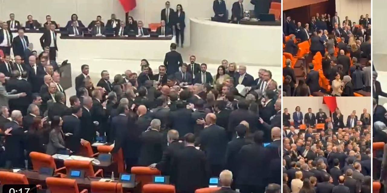 TBMM'de Gerginlik: Ak Parti ve CHP'Lİ Vekiller Arasında Yumruklu Kavga