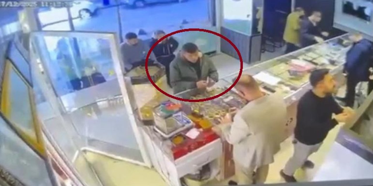Siirt’te cinayet sonrası altınların bozdurulma anı kameraya yansıdı