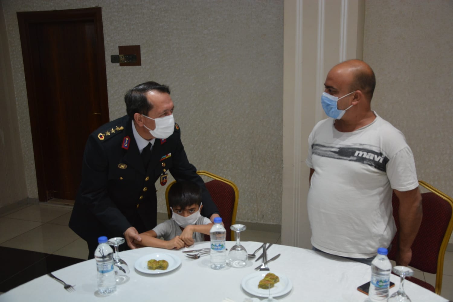 İl Jandarma Komutan Vekili Mutlu’dan Gazilere Ziyaret