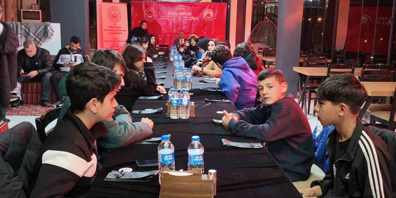 Çocuk Hakları Komitesi Üyesi Çocuklar Etkinlikte Bir Araya Geldi