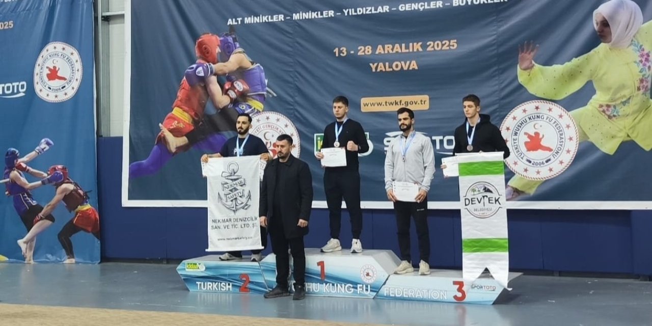 Silopi’nin Gururu Wushu’da Zirvede: Türkiye Şampiyonlukları Yalova’dan Geldi