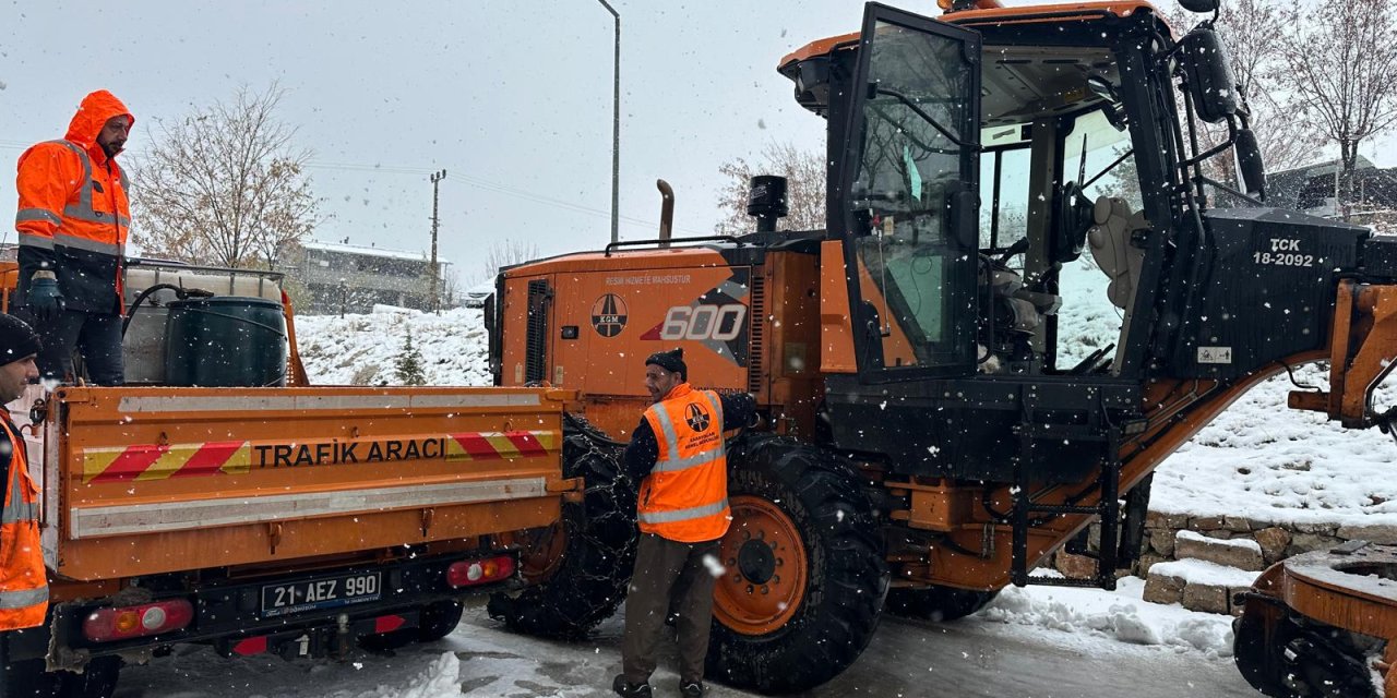 Karla Mücadele Seferberliği: Karayolları Ekipleri Sahada