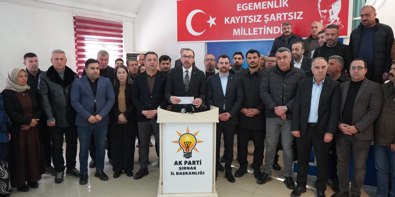 AK Parti Şırnak’ta Rekor Büyüme: 1 Yılda 5 Bin 960 Yeni Üye, Toplam 50 Bin 700’e Ulaşıldı