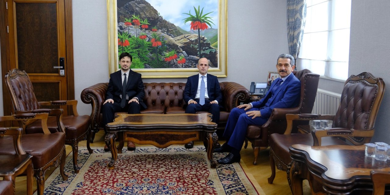 Şırnak’ta Yeni Mahkeme Başkanlarından Vali Ekici’ye Ziyaret