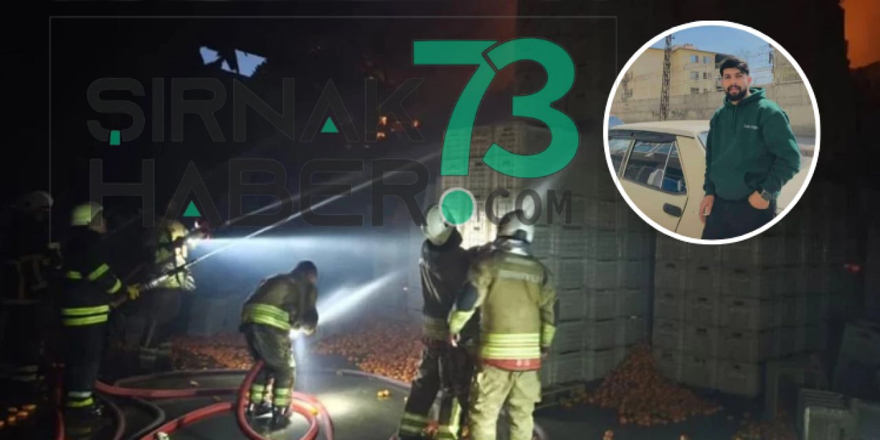 Şırnaklı Genç Fabrika Yangınında Hayatını Kaybetti!