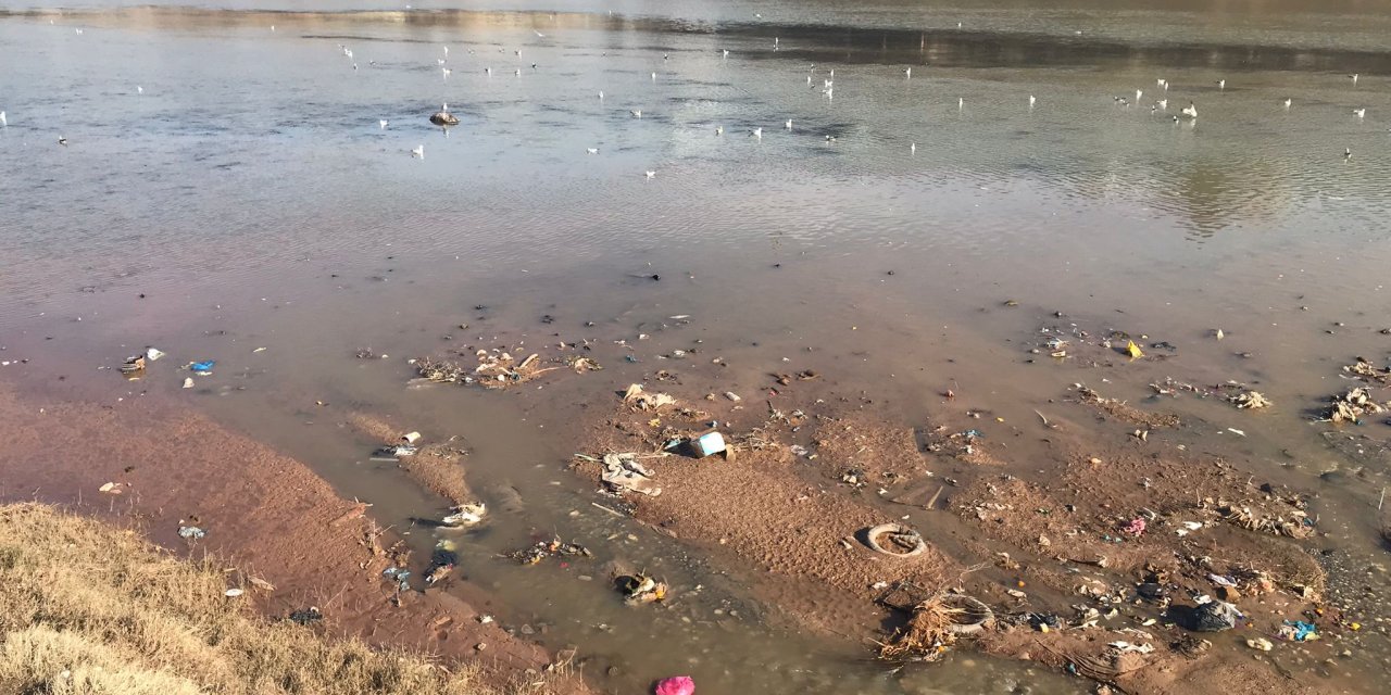 Vatandaş ve Yetkililer Elele Dicle Nehri Kıyısı Çöplüğe Döndürüldü